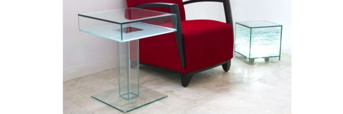 All Glass UV Bonded Furniture