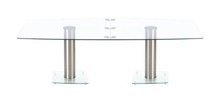Dual Ultimate Glass Dining Table