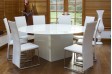 Cube Glass Dining Table