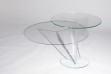 Low Iron 120 Degrees Glass Side Table 