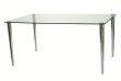 Pin Elbow Glass Meeting Table