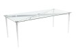 Pin Frame Glass Dining Table