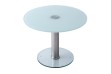 Remote Glass Side Table