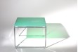 Stamp Glass Breakout Table
